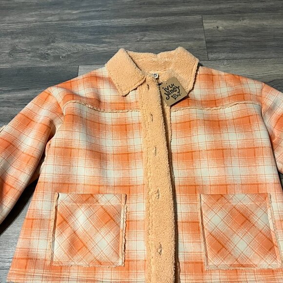 NWT Ivy Jane Fleece lined jacket with elbow patches.  size Sm. - Picture 4 of 12